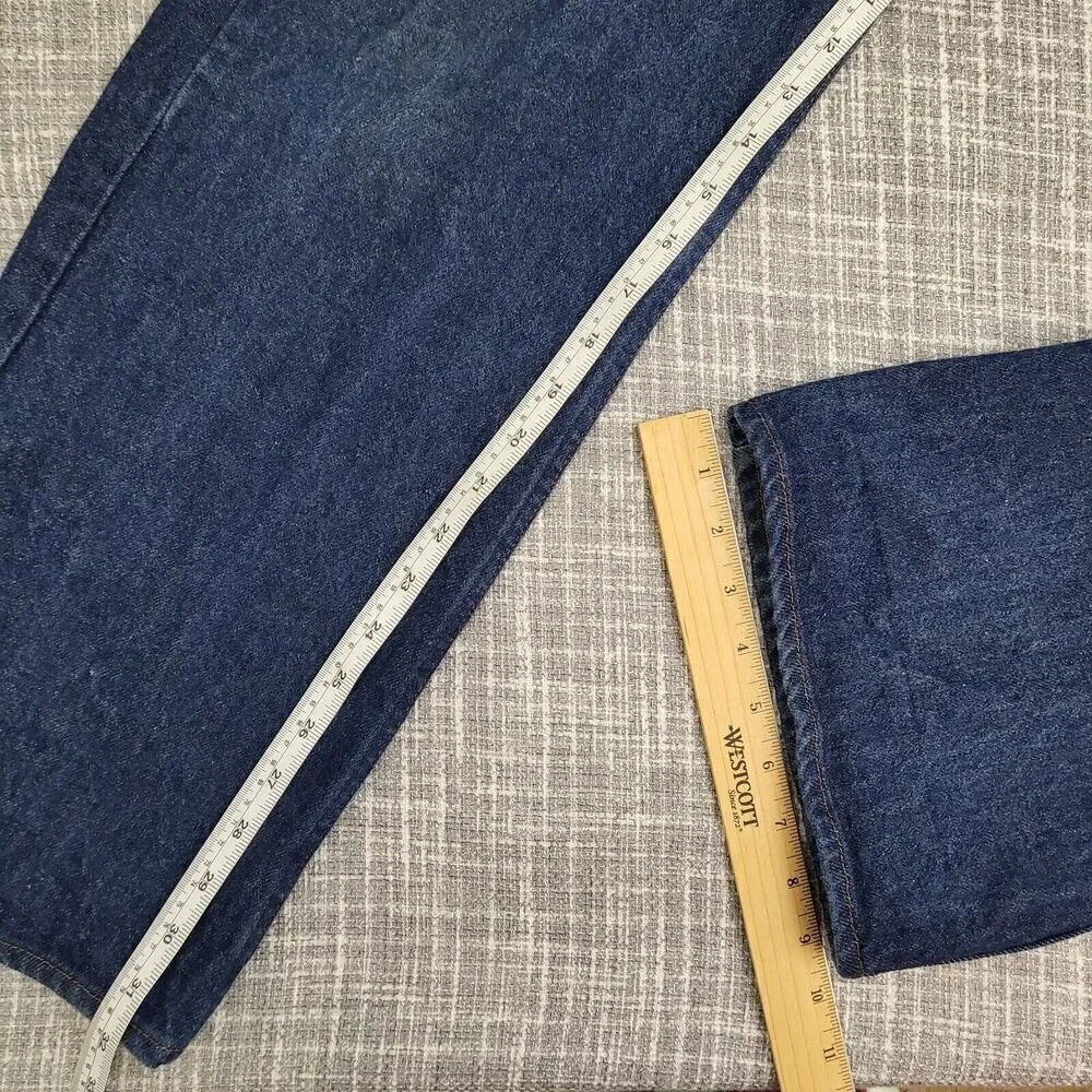 VTG RARE 517 Levi's Orange Tab Boot 20517-0217 Med-Dark Wash Jeans Men's 36x32